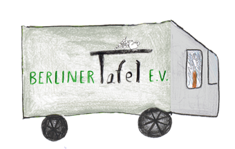 Camionnettes die Berliner Tafel.