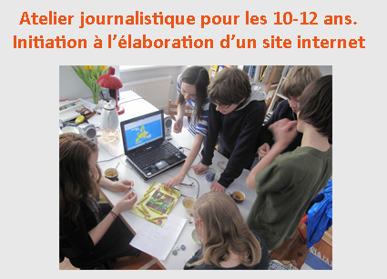 Atelier journalistique pour les 10-12 ans - Berlin