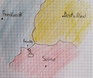 Ferrette, un endroit d'Alsace tout proche de l'Allemagne et de la Suisse