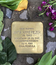 Stolpersteine für Anita Pilzer