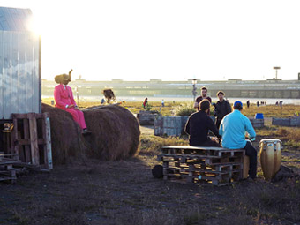 Auf dem Tempelhofer Feld