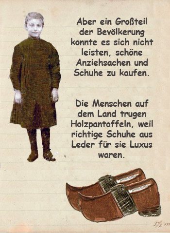Kleidung vor 100 Jahren