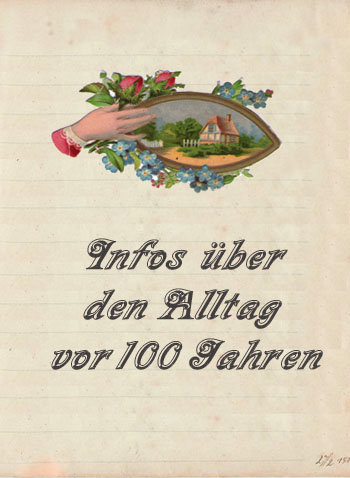 Oblate vor 100 Jahren