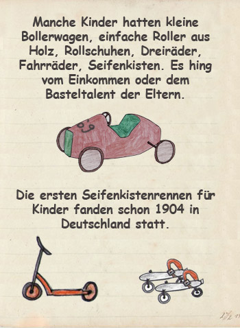 Spielen vor 100 Jahren