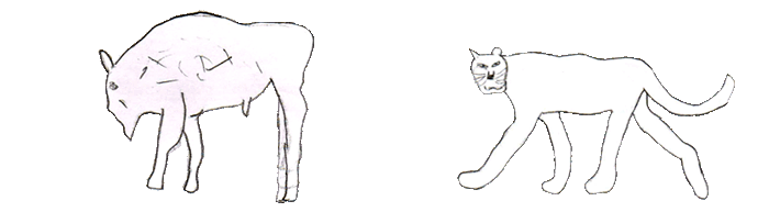 Tier-Skulpturen von Bugatti