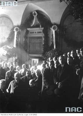 Tableau de commémoration