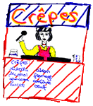 Crpes-Stand