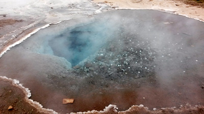 Geysir in Island